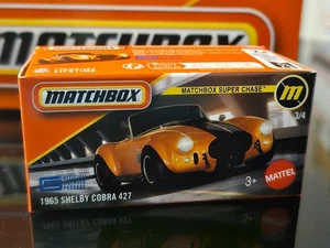 Matchbox 1965 Shelby Cobra 427 #3/4 Power Grabs 2025 Combined Shipping Orange - Picture 1 of 3