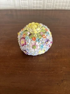 Very Unusual Ceramic Millefiori Paperweight From The Gladstone Pottery Museum - Bild 1 von 12