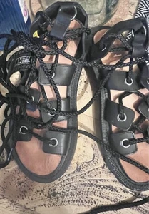 Dr Martens Jasmine Lace Up Gladiator Sandals Size 3 Discontinued - Picture 1 of 7