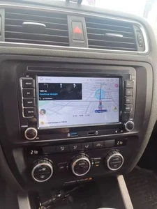 Auto Rádio CarPlay Android 13 rádio de carro for Volkswagen Seat Skoda Gps - Picture 1 of 7