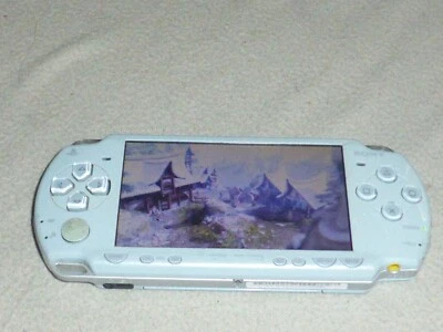 FELICIA BLUE PLAYSTATION PORTABLE PSP-2000 SYSTEM & MONSTER HUNTER 2 GAME - Image 1 of 4