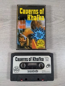 Caverns Of Khafka Commodore 64 C64 Video Game Cassette Tested & Working - Picture 1 of 8