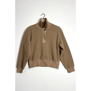 VARLEY Roselle Half Zip Fleece Chanterelle Oversized Pullover size XS - Picture 1 of 8
