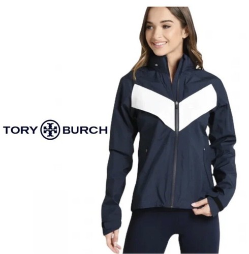 Giacca da corsa classica TORY SPORT Tory Burch donna tutte le stagioni navy frangivento S