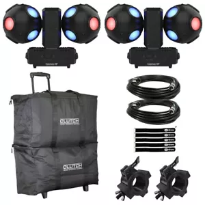 Chauvet Cosmos HP High Powered LED DMX RGBW DJ Club Effect Light w Bag 2Pk id... - Picture 1 of 12