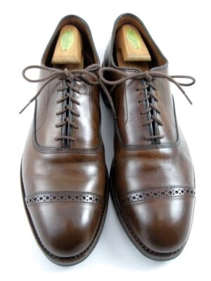Allen Edmonds "FIFTH AVENUE" CapToe Oxfords 11.5 D Dark Chili DAINITE USA(579N) - Image 1 of 4