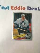 1995-96 PANINI HOCKEY PAUL KARIYA ROOKIE FOIL STICKER 300 ANAHEIM MIGHTY DUCKS 