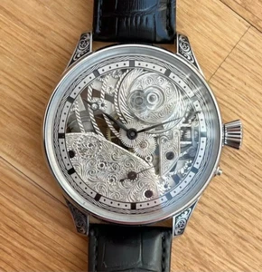 vintage patek philippe skeleton marriage. - Picture 1 of 17