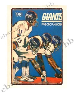 master bedroom decorating ideas 1981  Football metal tin sign - Picture 1 of 4