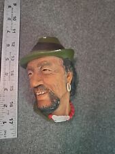 Bossons’ Tibetan Chalkware Character Heads, Made in England 