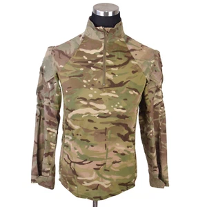 British Army Combat Shirt UBACS 160/80 Small MTP Camo Green Beige Zip - Picture 1 of 10