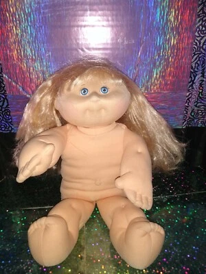 Vtg.🦄Hasbro CPK "Zora Mae" 10th Annvy. w/Corn Silk Blonde Hair '1992 18" Doll!  - Image 1 of 4