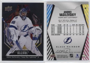 2022-23 Upper Deck Allure Black Rainbow Andrei Vasilevskiy #97