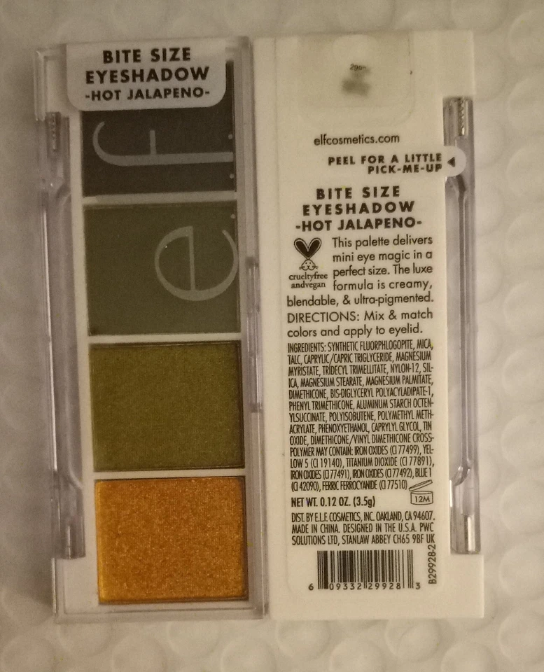 E.L.F. Bite Size Eyeshadow-Hot Jalapeno-Lot of 2 - Image 1 of 1