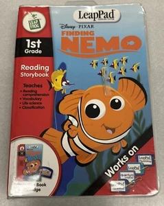 Leap Frog Leap Pad Disney Finding Nemo Book & Cartridge Pre K-1st Grade NEW - Picture 1 of 1