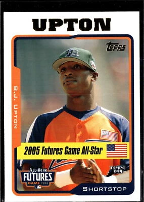 2005 Topps Updates & Highlights #UH213 B.J. Upton - Image 1 of 2