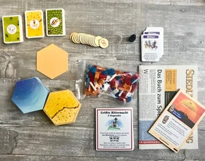 Die Siedler von Catan Holz Ersatzteile 1995 - Bild 1 von 36
