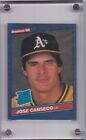 1986 DONRUSS JOSE CANSECO #39 ROOKIE CARD MINT plus (4) 1986 Donruss The Rookies