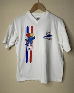 Camiseta De Colección Copa Mundial de Francia 98 Para Hombre Talla M Cupé Du Monde Camiseta Artística FIFA Años 90 - Imagen 1 de 7