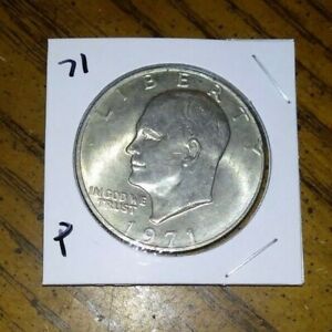 1971 P Eisenhower "Ike"  Coin - $1 USD 
