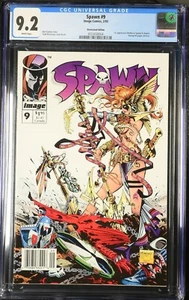 Spawn #9 CGC 9.2 - 1st App Of Medieval Spawn & Angela Newsstand Ed. - 4555038004 - Bild 1 von 2