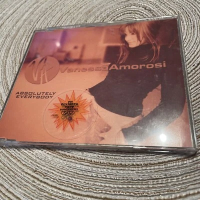 Maxi-CD "Absolutely Everybody" von Vanessa Amorosi mit 4 Versionen Olympia 2000 - Bild 1 von 2