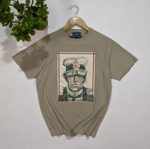 Guess x Corto Maltese Thick Men's T-Shirt With Large Logo On The Front Size M - Picture 1 of 13