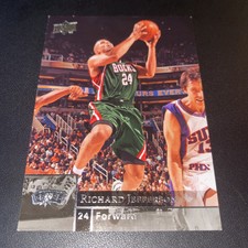 2009-10 Upper Deck Milwaukee Bucks Basketball Card #102 Richard Jefferson