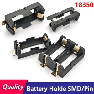 Battery Holder for 1 2 x 18350 With Pin Battery Box Case SMD/SMT Flame Retardant - Picture 1 of 13