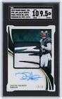Jalen Hurts Eagles Signed 2020 Panini Immaculate #12/14 SGC 9.5/10 Rookie Card