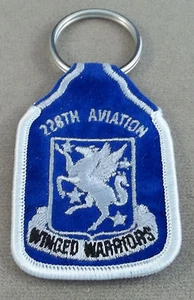 US Army 228th Aviation Regiment Embroidered Keychain ( Winged Warriors ) - Bild 1 von 1