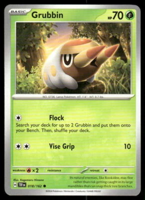 SV05: Temporal Forces #018/162 Grubbin - Image 1 of 2