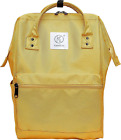 Kah&Kee Polyester Travel Backpack Functional Anti-Theft School Large, Yellow