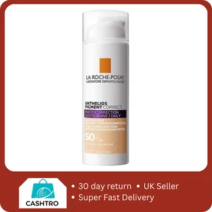 La Roche-Posay Anthelios Pigment Correct Daily Tinted Cream Light SPF50+ 50ml - Picture 1 of 2