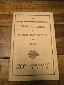 NMRA Railroad Association Official Guide Model Railroads 20th Anniversary 1956 - Picture 1 of 5