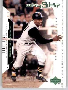 2000 Upper Deck Why 3K? Roberto Clemente Foil Insert MLB UD HOF Pirates #56 - Picture 1 of 2