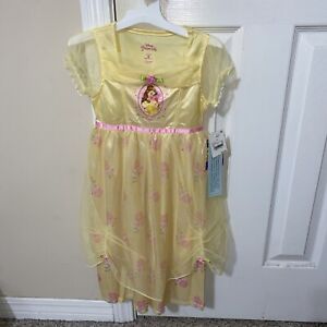 Disney Belle Yellow Princess Dress 4T