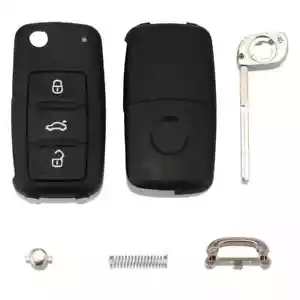 chiave guscio telecomando 3 Tasti volkswagen vw golf 5 6 7 Passat b7 cc polo 6r° - Foto 1 di 6