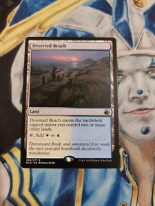 Deserted Beach MTG Innistrad: Midnight Hunt Rare Near-Mint to Mint x1 - Picture 1 of 4