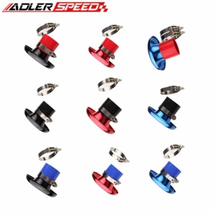 3'' 3.5" 4'' Short Ram Intake Turbo Horn Velocity Stack Silicone Hose Clamps Kit - Bild 1 von 10