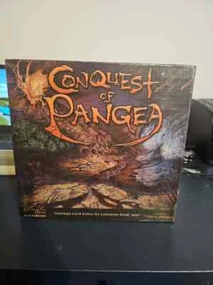 Conquest of Pangea (Board Game) Winning Moves strategy pangaea 2 to 4 Player  - Image 1 of 2