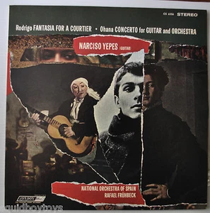 Rogrido, Ohana NARCISO YEPES LP Record Rafael Fruhbeck - London ffrr - Picture 1 of 4