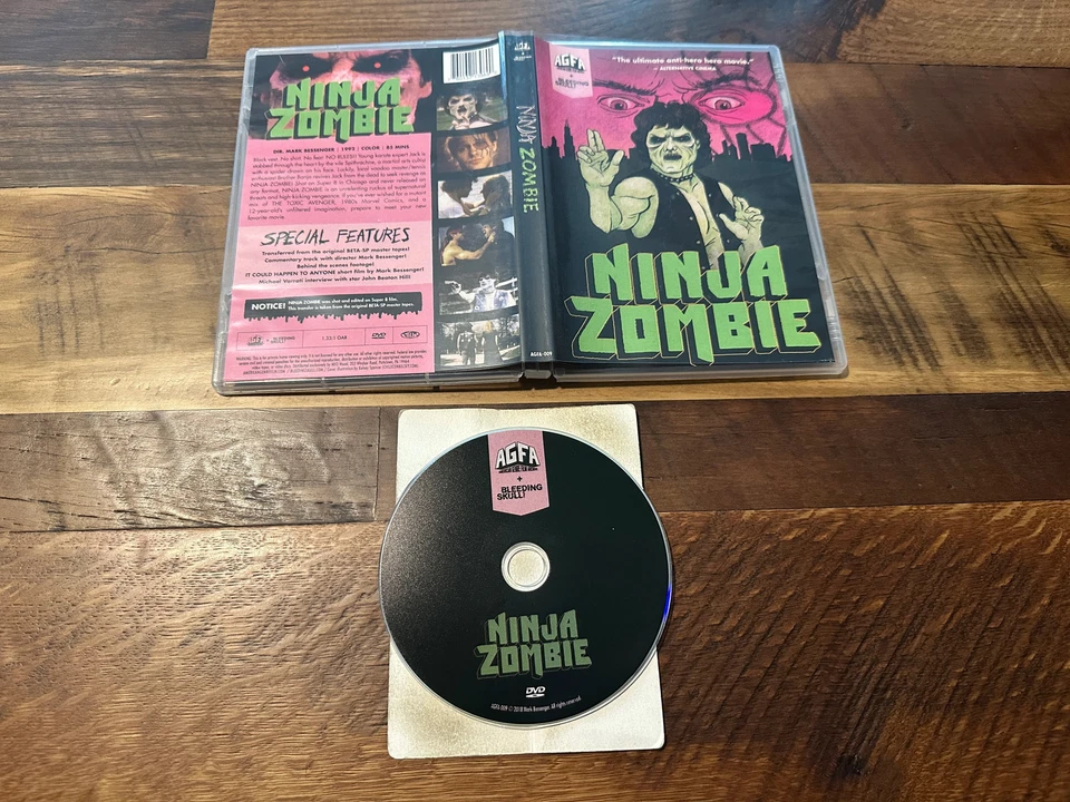 Ninja Zombie DVD-AGFA-90’s Obscure Horror Classic- - Image 1 of 1