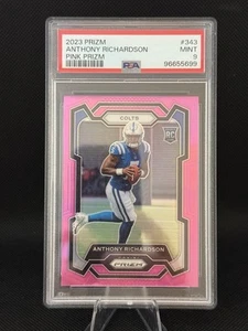 2023 Panini Prizm - Esordienti Anthony Richardson #343 Pink Prizm (RC) - Foto 1 di 1