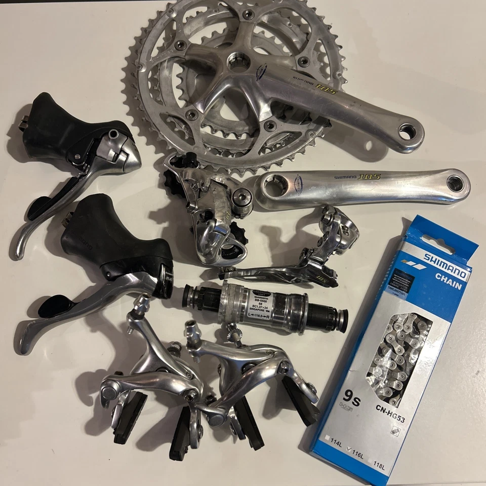 Shimano 105 /Ultegra 9 Speed Groupset 5500 - Image 1 of 4