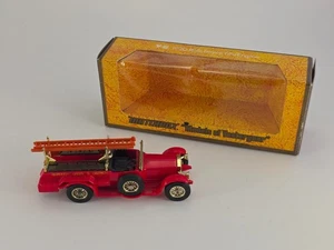 Vintage Matchbox Models of Yesteryear Y-6 1920 Rolls Royce Fire Engine | Red - Picture 1 of 10