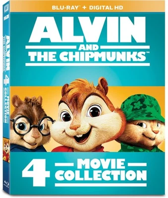 Alvin and the Chipmunks 4-Movie Collection (Blu-ray) (US IMPORT) - Image 1 of 2