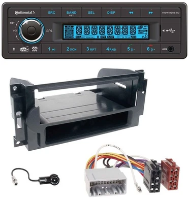Continental MP3 DAB USB Bluetooth Autoradio für Chrysler PT Cruiser 300C Dodge J - Bild 1 von 4