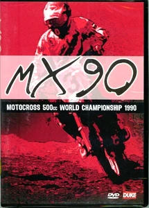 MX 90 NTSC DVD. MOTOCROSS 500cc 1990. ERIC GEBOERS. 175 MINS. DUKE 4786NV - Imagen 1 de 1