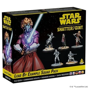 Star Wars: Shatterpoint - LEAD BY EXAMPLE SQUAD PACK - NEW - Picture 1 of 1